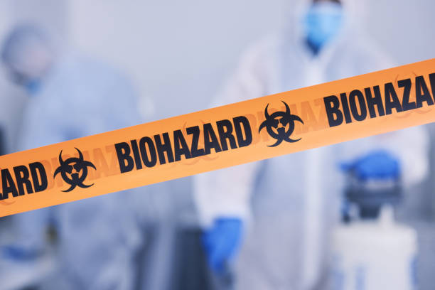 Professional Infectious Disease Decontamination technician working in Oak Park, IL